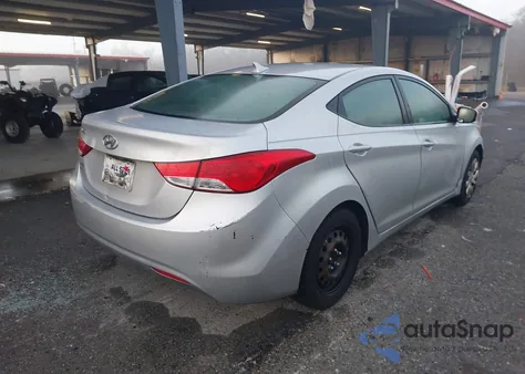 2012 Hyundai Elantra Gls (Ulsan Plant) from USA, damaged, VIN KMHDH4AE9CU227286